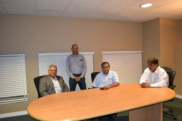 Dr. Gowrishankar, Sri. Ravi Subramanian, Sri.Sreeram and Sri. Laj Parasher 